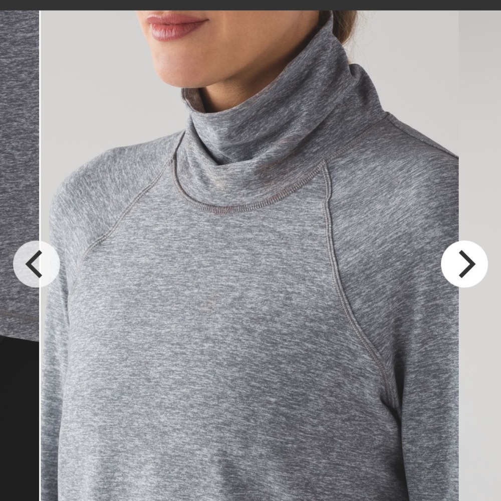 Lululemon hill and valley turtleneck - Picture 2 of 16